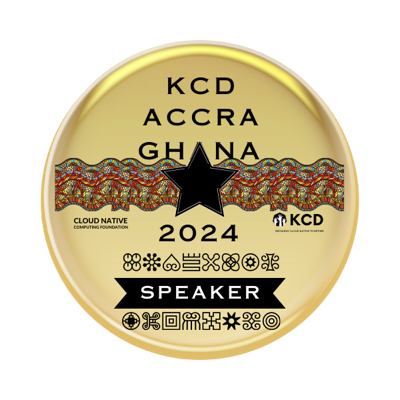 Speaker at KCD Accra 2024